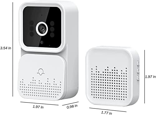Smart Video Doorbell Wireless with Chime Night Vision, Cloud Storage, for Home Apartment Office Room - Image 7